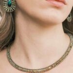 Necklace Giro Zirco Green_IND2