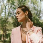 Earrings Rock Morganite - Necklace Goiaba Morganite - Bracelet Goiaba Morganite - ziio Jewels