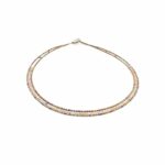 Necklace GIRO ZIRCO Brown