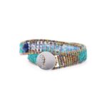 bracelet boa tabiz blu ziio-jewels