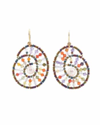 Earrings shell multi ziio-jewels