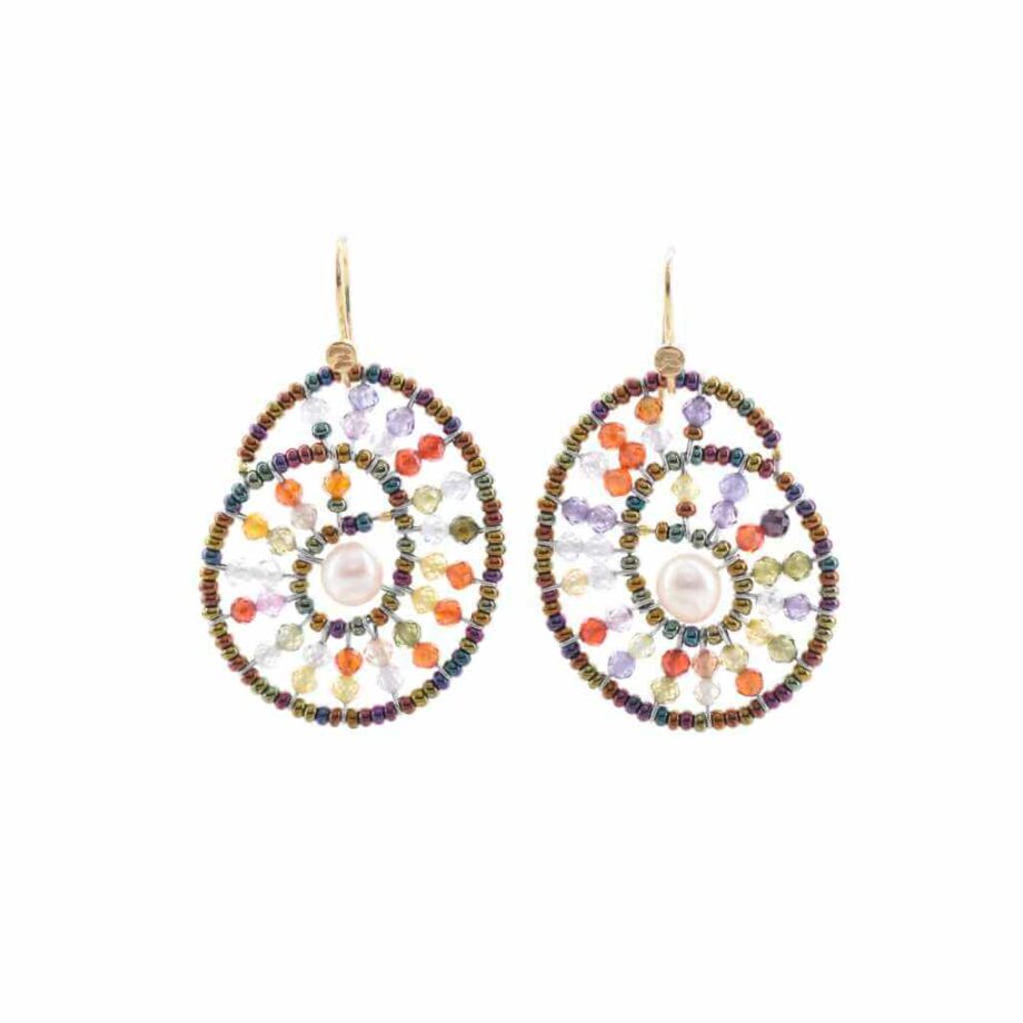 Earrings shell multi ziio-jewels