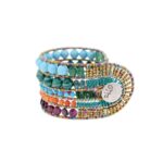 Bracelet MIX Green Garnet