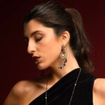 Earrings Ninfa Black - Ziio Jewels