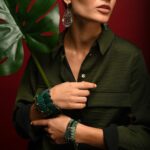 Earrings-and-Bracelet-Fuji-Musk-bracelet-Ovale-Musk-Ziio-Jewels