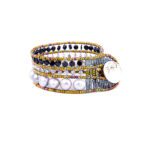 BRACELET ROCK Grey - Ziio Jewels