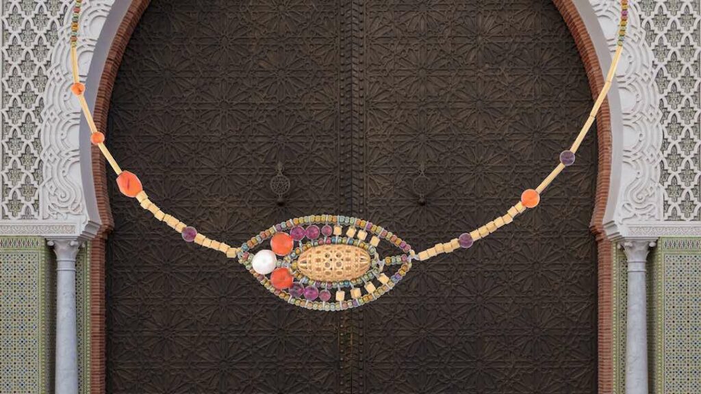 Necklace RAJA Orange - Ziio Jewels