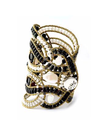 Bracelet AMORE Infinito Black White - Ziio Jewels