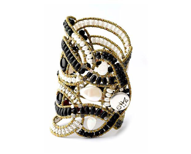 Bracelet AMORE Infinito Black White - Ziio Jewels