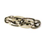Bracelet AMORE Infinito Black White - Ziio Jewels