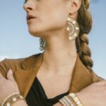 Earrings BOMBAY White