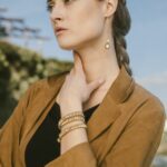 Bracelet Bombay Boa White - Ziio Jewels