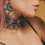 Chocker and Earrings Bombay Blu - Ziio Jewels
