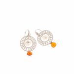 Earrings OASIS SMALL Cornaline