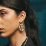 Raja-White-Earrings-S- Ziio Jewels