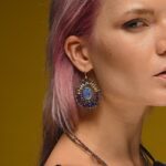 Earrings Rock Kyanite - Ziio Jewels