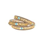 Bracelet Bombay Boa Azul - Ziio Jewels