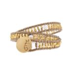 Bracelet Bombay Boa White - Ziio Jewels