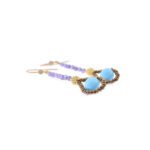 Earrings Bloom Azul M - Ziio Jewels