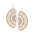 Earrings Bombay White - Ziio Jewels