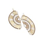 Earrings Bombay White - Ziio Jewels