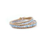 Bracelet BOA Zirconia Blu - Ziio Jewels