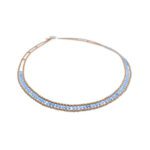 Necklace GIRO ZIRCO Blu - Ziio Jewels