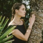Earrings Tabiz Yellow- Necklace Giro Zirco Yellow - Bracelet Boa Zirconia Yellow - ziio Jewels