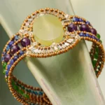 Bracelet ARKANIS Ovale Vesuvianite - Ziio Jewels