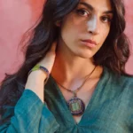 Bracelet ARKANIS Square and Pendant Vesuvianite - Ziio Jewels