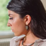 Earring-Necklace-ARKANIS-Square-Wood