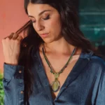 Necklace-ARKANIS-Long-Vesuvianite