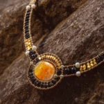 Necklace ARKANIS Ovale Bumblebee  - Ziio Jewels