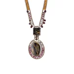 Necklace Arkanis Long Wood