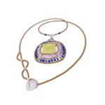 Pendant Arkanis Vesuvianite by Ziio Jewels