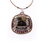 Pendant Arkanis Wood-detail_front by Ziio Jewels