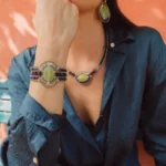 Set ARKANIS Ovale Vesuvianite - Ziio Jewels