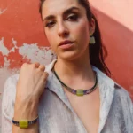 Set-ARKANIS-Square-Vesuvianite - Ziio Jewels