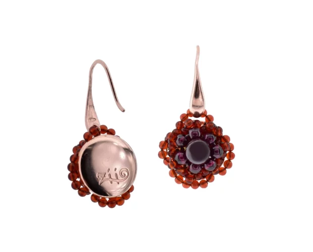Ziio Jewels - Earrings ARIANE Garnet