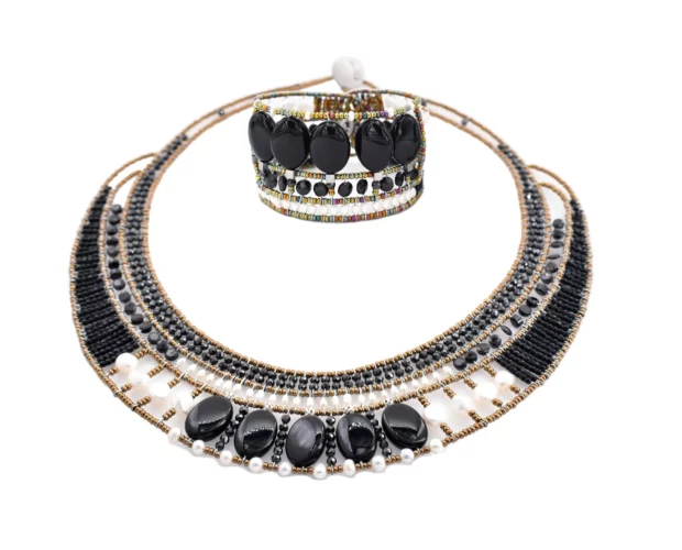 Ziio Jewels - Set GOIABA Black