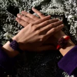 Ziio Jewels - Mix Bracelet ARIANE Black and Garnet