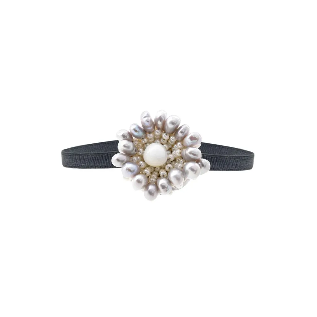 Bracelet PENELOPE Ovale Grey -front- ZIIO Jewels