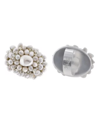 Ring ARIANE Ovale Pearl - Ziio Jewels