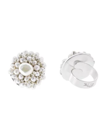Ring ARIANE Round Pearl-Ziio Jewels