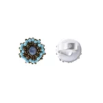 Ring PENELOPE Round Kyanite - ZIIO Jewels