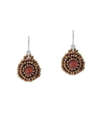 Earrings BOTTONE Cornaline