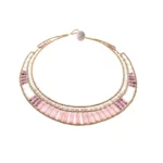 Necklace ASTRAEA Thin Pink - Ziio Jewels