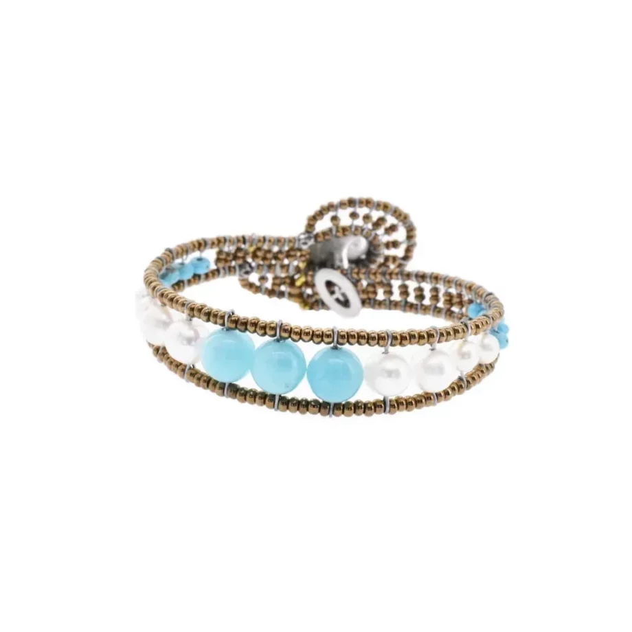 bracelet-dance-amazonite - Ziio-Jewels