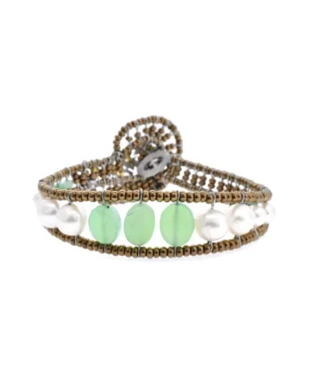 bracelet-dance-chrysophrase - Ziio-Jewels