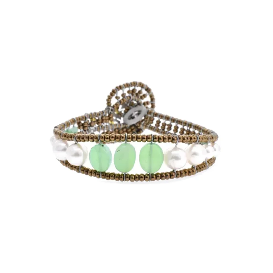 bracelet-dance-chrysophrase - Ziio-Jewels